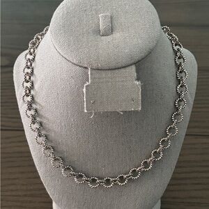 Andrea Candela sterling +18K link necklace